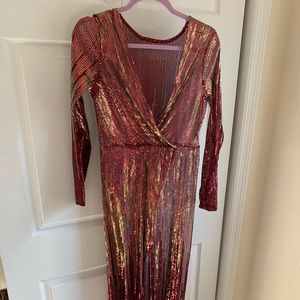 Sequin gown